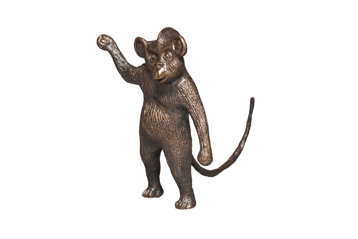 картинка Скульптура бронзовая обезьяны PRIMITIVE MONKEY   от магазина Одежда+
